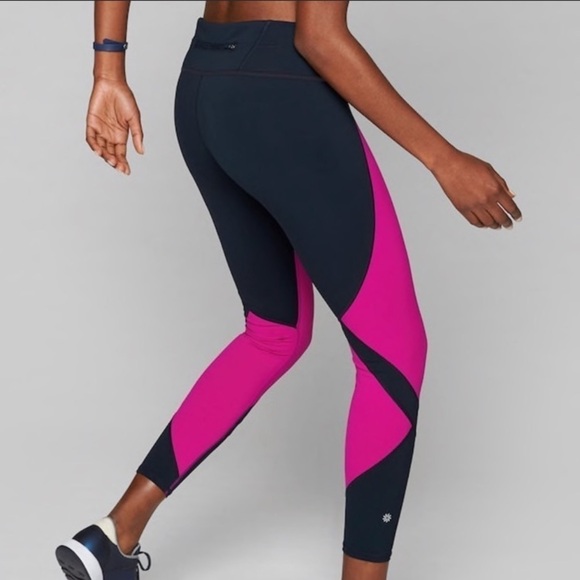 athleta • sonar colorblock mesh leggings - Picture 14 of 14